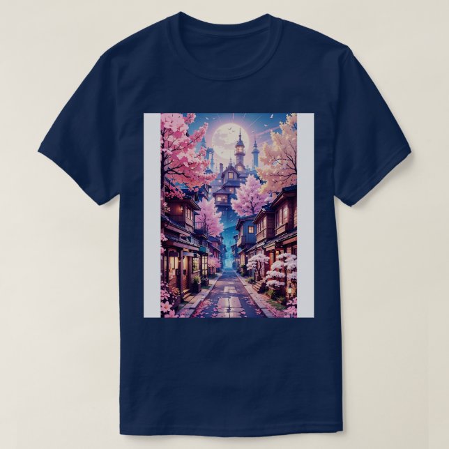 Cherry blossom sakura aesthetic 2 T-Shirt (Design Front)