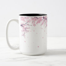 Cherry Blossom Sakura Japanese Art Tote