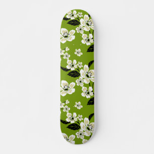 CHERRY BLOSSOM - SAKURA (MATCHA GREEN) SKATEBOARD