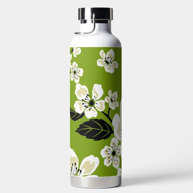 CHERRY BLOSSOM - SAKURA (MATCHA GREEN) WATER BOTTLE (Right)