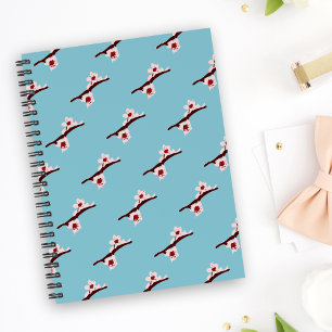 Cherry Blossom, Sakura, Pink Floral Pattern Planner