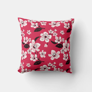 CHERRY BLOSSOM - SAKURA (RED) CUSHION