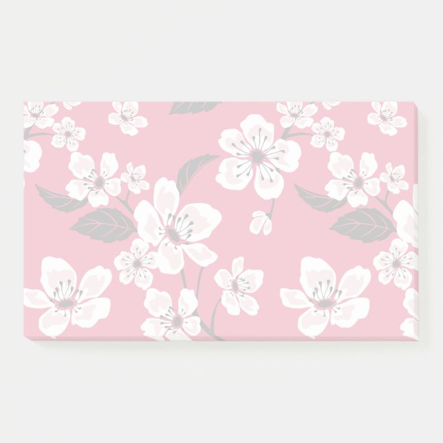 CHERRY BLOSSOM - SAKURA (RED) POST-IT NOTES (Front)