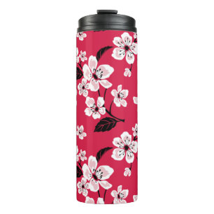CHERRY BLOSSOM - SAKURA (RED) THERMAL TUMBLER