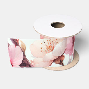 Cherry Blossom Satin Ribbon