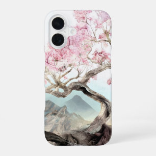 Cherry Blossom Serenade iPhone 16 Case