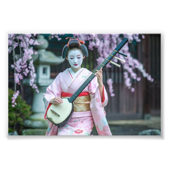 Cherry Blossom Serenade Photo Print (Front)
