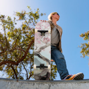 Cherry Blossom Serenade Skateboard