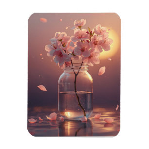 Cherry Blossom Serenity – Elegant Sakura Branch in Magnet