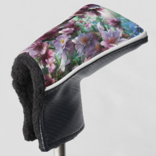 Cherry Blossom Splash Flowers Golf Head Cover