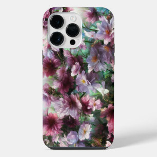 Cherry Blossom Splash Flowers iPhone 14 Pro Max Case