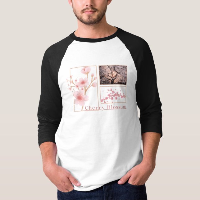 Cherry Blossom Spring Aesthetics  T-Shirt (Front)