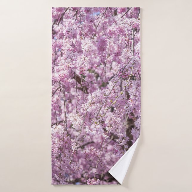 Cherry Blossom Spring Bath Towel Set (Bath Towel)