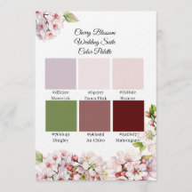 Cherry Blossom Spring Color Palette