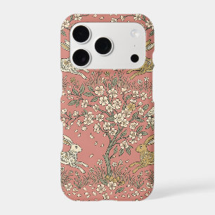Cherry Blossom Spring Hare Phone Case