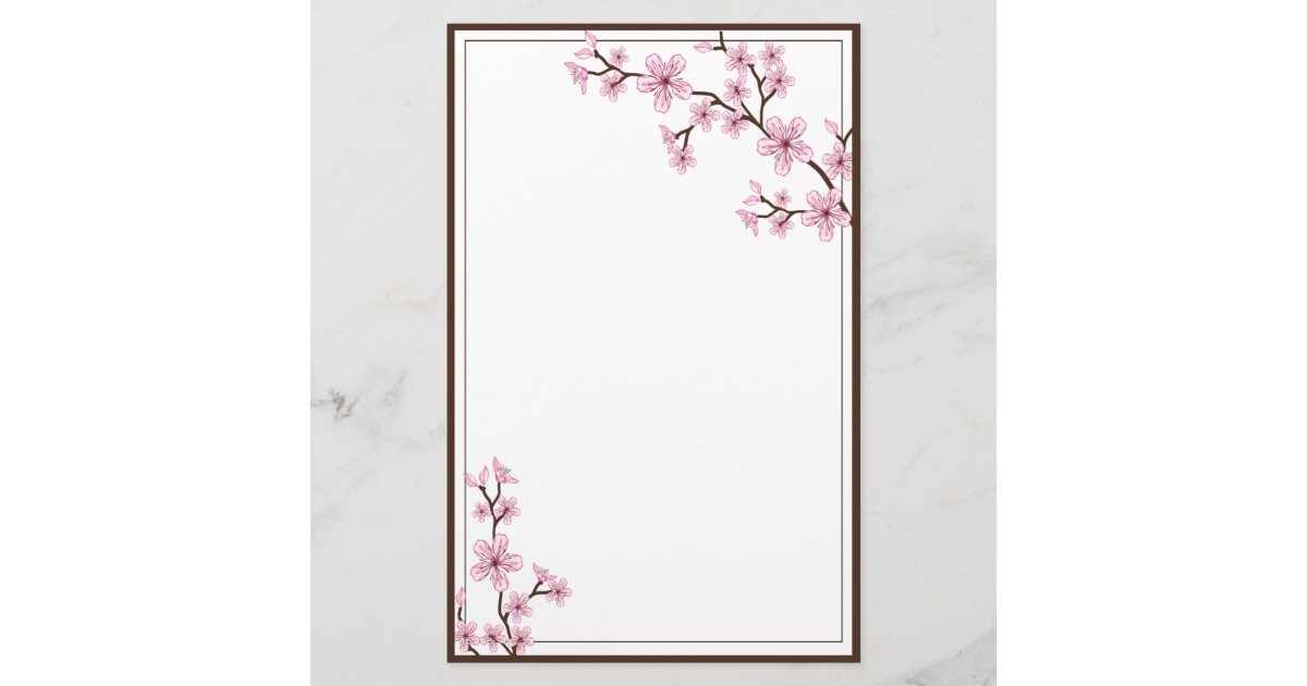 cherry-blossom-stationery-zazzle