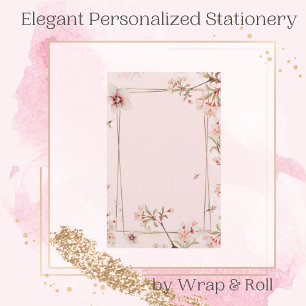 Cherry Blossom Stationery