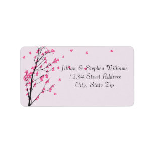 Cherry Blossom Stem - Address Labels