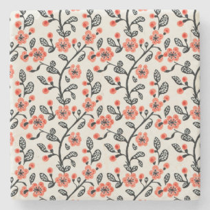 Cherry Blossom  Stone Coaster