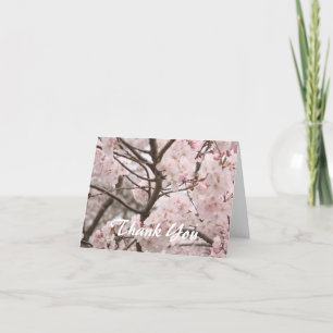 Cherry Blossom Thank You Card