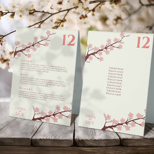 Cherry Blossom Themed Wedding