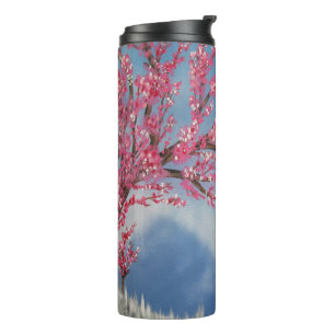 Cherry Blossom Thermal Tumbler