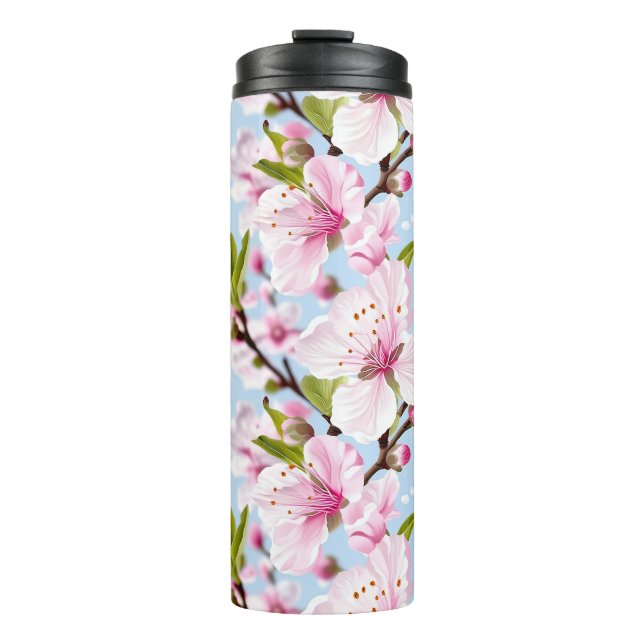    Cherry Blossom Thermal Tumbler (Front)