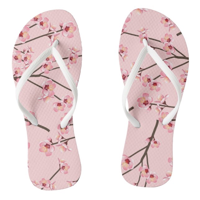 Cherry Blossom Thongs (Footbed)