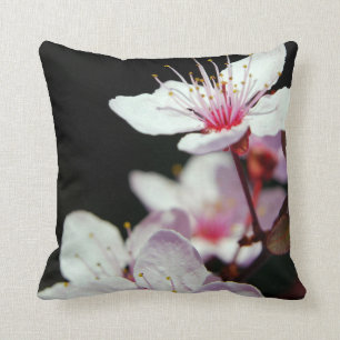 Cherry Blossom Throw Pillow