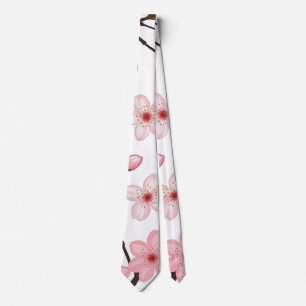 Cherry blossom tie