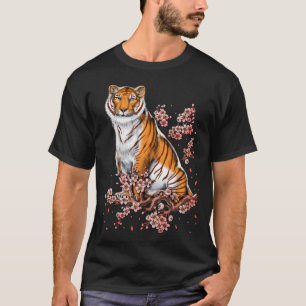 Cherry Blossom Tiger T-Shirt