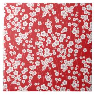 Cherry Blossom Tile