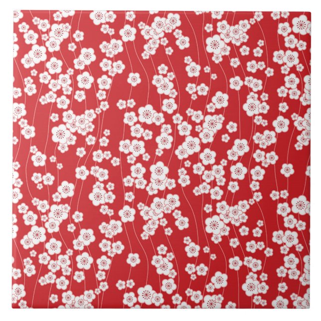 Cherry Blossom Tile (Front)