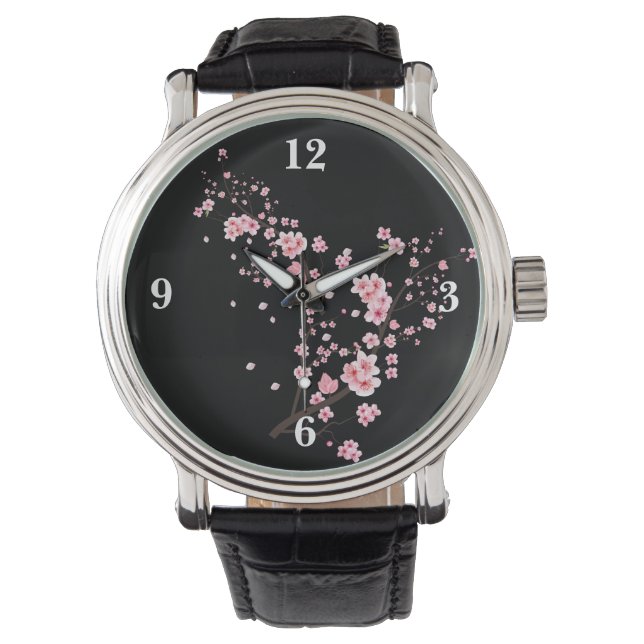 CHERRY BLOSSOM TIME eWatch Watch (Front)