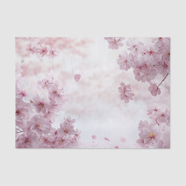 Cherry Blossom Tissue Paper (Front)
