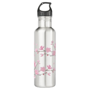 Cherry Blossom - Transparent Background 710 Ml Water Bottle