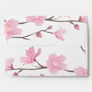 Cherry Blossom - Transparent Background Envelopes