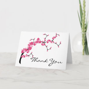 Cherry Blossom Tree Branch Customisable Card
