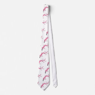 Cherry Blossom Tree Branch Tie Design 1