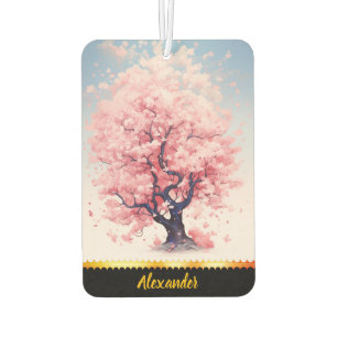 Cherry blossom tree car air freshener