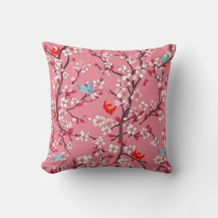 Cherry blossom tree cushion