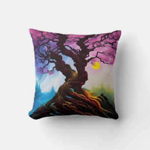 Cherry blossom Tree of life Cushion