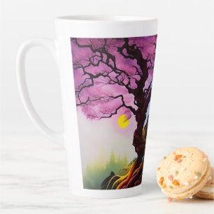 Cherry blossom Tree of life Latte Mug