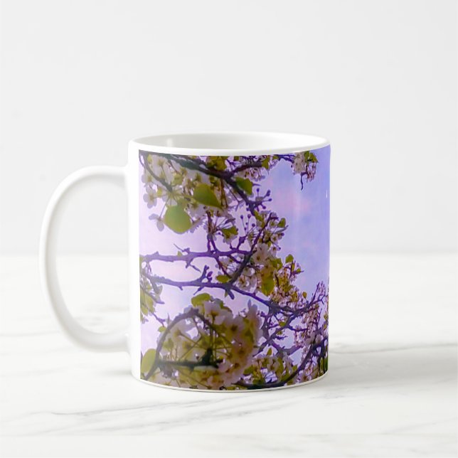 Cherry Blossom Twilight Mug (Left)