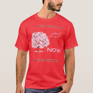 Cherry blossom typographic Motivational Saying Do  T-Shirt