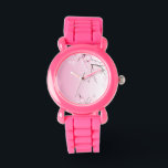 Cherry Blossom Watch<br><div class="desc">Delight that special lady in your life,  with this beautiful watch,  adorned with delicate cherry blossoms.</div>