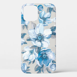 Cherry Blossom Watercolor: Seamless Apple Tree Pat iPhone 12 Case