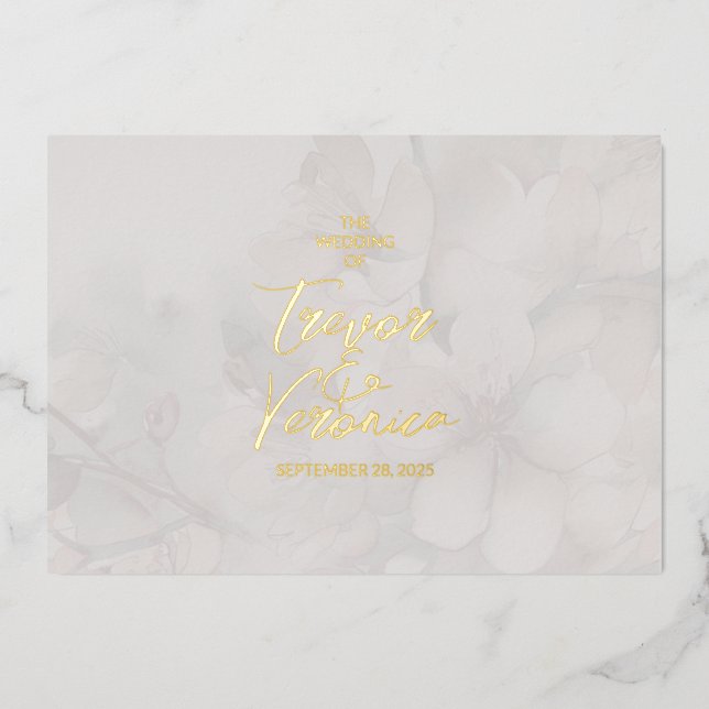 Cherry Blossom Wedding (Front)