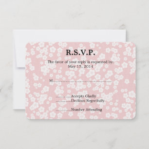 Cherry Blossom Wedding RSVP