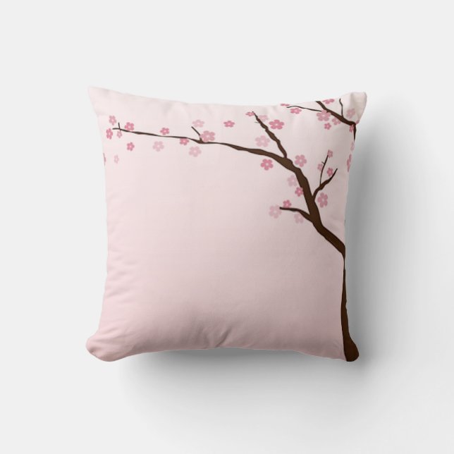 Cherry Blossoms 2 Cushion (Front)